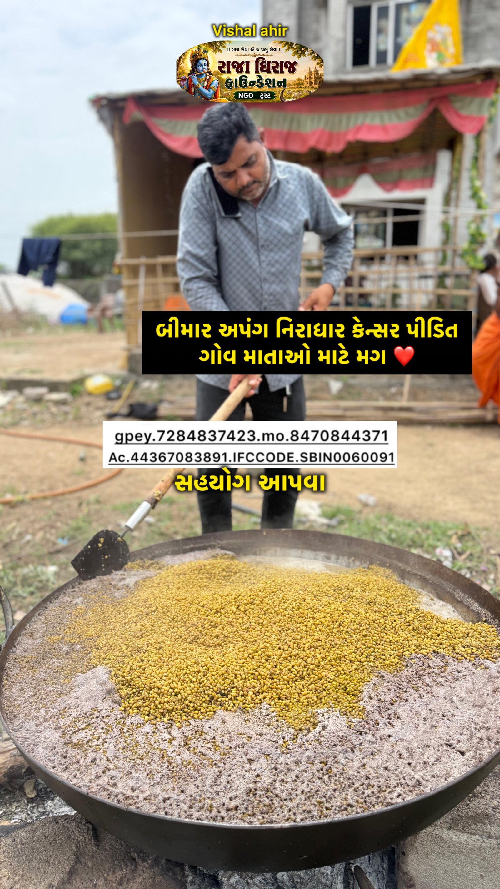 અમારી ગૌશાળા અને ગૌસેવા